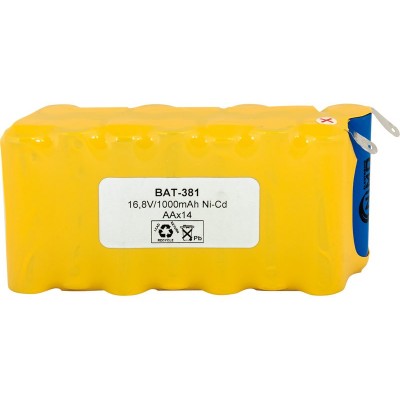 Pack de baterías 16,8V/1000mAh Ni-Cd -  AA X 14