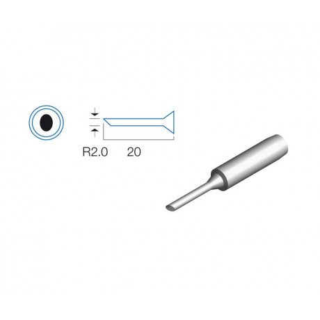 Punta para soldadores HRV7537/HRV7607 - HRV7537P02