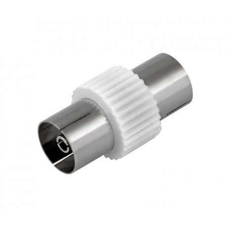 Adaptador hembra - hembra coaxial TV 9,5mm (10 unidades) - CON671