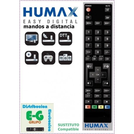 ᐅ Mando a distancia para TV HUMAX 【LU32TD1】