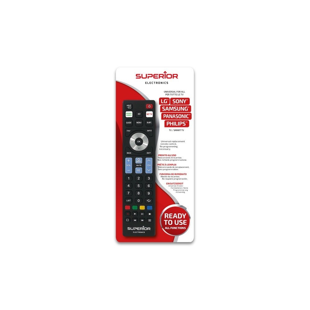 Mando Universal Para Tv Panasonic - Mando a Distancia TV - Accesorios Tv -  TV Imagen Audio 