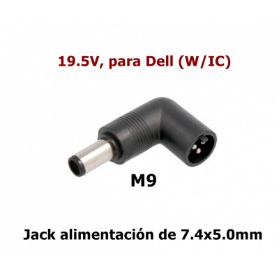 ALM292 Alimentador Automático PC portátil 15..20Vcc/90W + Clavija intercambiable opcional