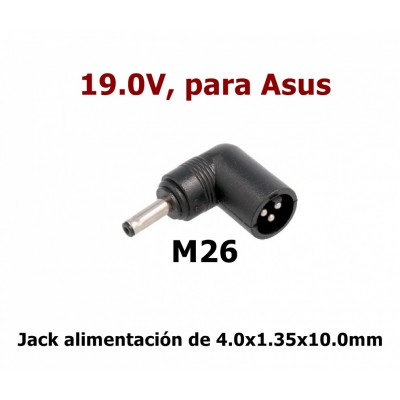 ALM292 Alimentador Automático PC portátil 15..20Vcc/90W + Clavija intercambiable opcional