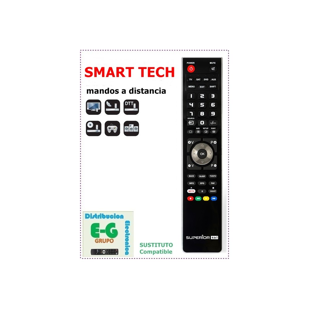 Mando Televisor Philips Hifi-Rack Funcion Smart Tv