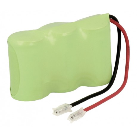 Pack de Baterías de reemplazo 3.6V/600mAh NI-MH - 1/2AA X 3 conector universal