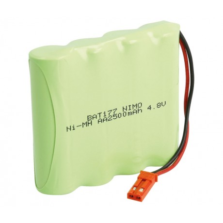 Pack de baterías de 4.8V/2500mAh NI-MH - AA/RC06 X 4, conector