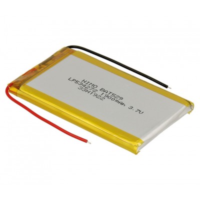 Batería recargable Li-Polímero GSP534272, Con cto. de Control