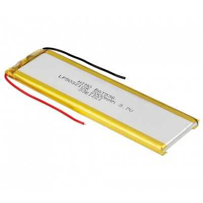 Batería recargable Li-Polímero GSP6530100, Con cto. de Control