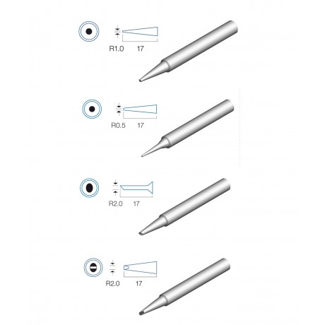 Juego de Puntas para Soldadores HRV8200, HRV109, 1PK-SC109B, HRV729 - HRV109JP