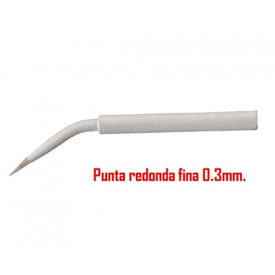 HRV9023P03 - Punta redonda fina para soldador de 0.3mm (3 unidades)