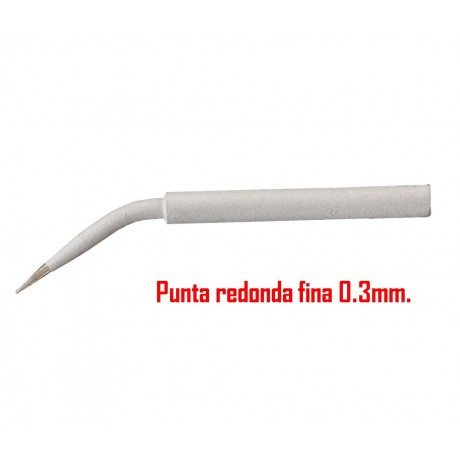 HRV9023P03 - Punta redonda fina para soldador de 0.3mm (3 unidades)