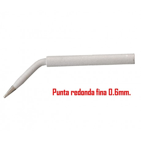 HRV9023P04 - Punta redonda fina para soldador de 0.6mm (3 unidades)