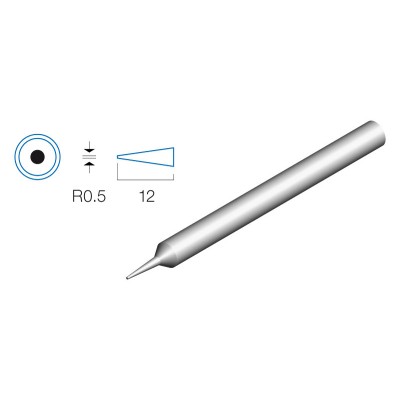 HRV8204P04 - Punta Redonda para soldadores HRV8204, ZD737 (4 unidades)