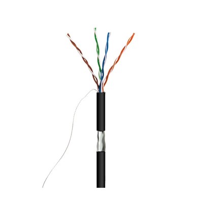 Cable para Datos FTP CCA Cat.5e exterior rígido 1000m, Carrete madera - WIR9116