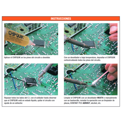 Kit para desoldadura de componentes SMD KPRSMD1