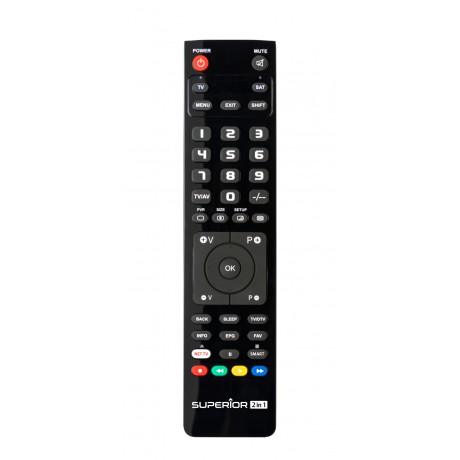 Mando Superior 2 en1 para Televisión programable por PC