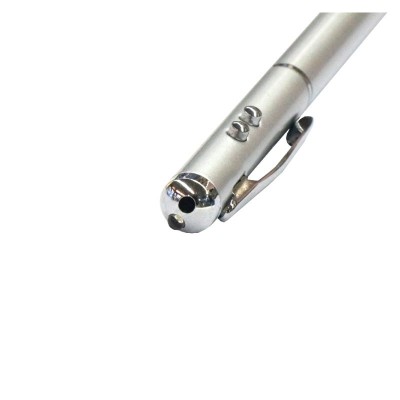 Puntero Stylus COOL Universal Laser Plateado Blanco