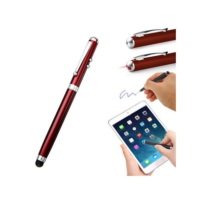 Puntero Stylus COOL Universal Laser para Móvil y Tablet Rojo