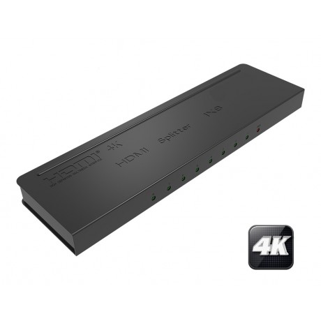 HDMI Divisor / SPLITTER 4K 1X8 (1 Entrada a 8 Salidas) HDCP - HE108